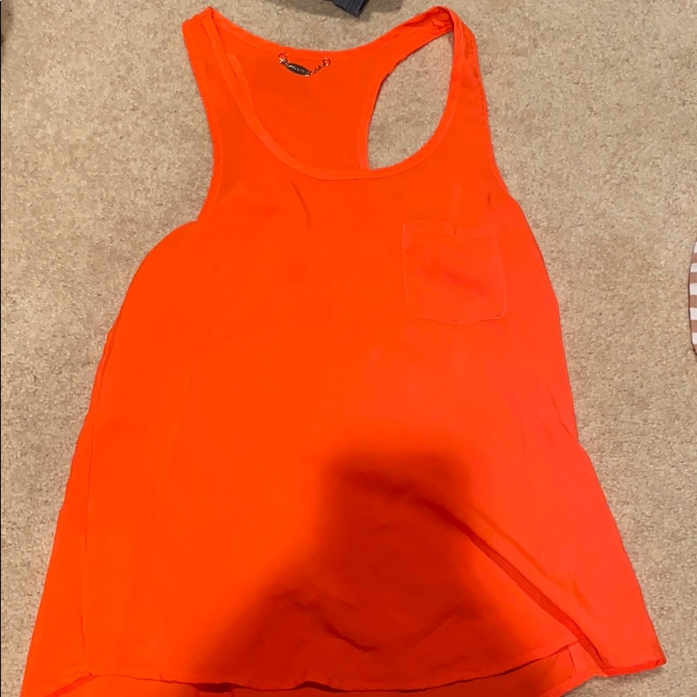 Racer back blouse